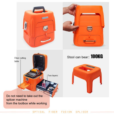 AI-9 Fusion Splicing Fiber Fusion Splicer Automatische FTTH Fiber Optical Welding Splicing Maschinen