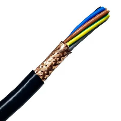 Outdoor-RVVP-Kabel aus Hybridfaser aus PVC LSZH mit 2/3/4/5/6-Kernen Cat6 FTP-Spiralgeschütztes Reinkupfer-Signalkabel