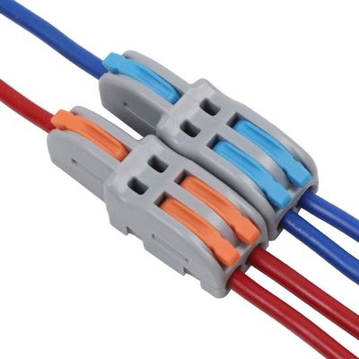 LED-Beleuchtung Drahtverbindung Schnell 1-in-2-out Terminal Block 2-in-4-out Drahtsplitter 3-in-6-out Terminal Box für den Außenbereich