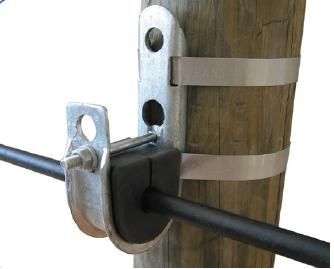 Verzinkte Aufhängeklemme für ADSS-Kabel von höchster Qualität