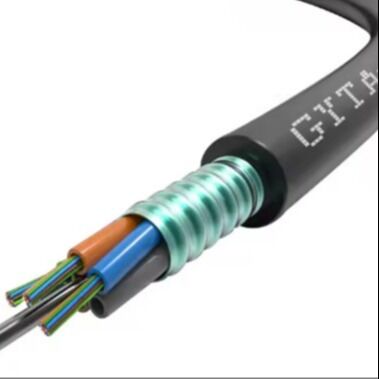 Außen GYTA Einzelmodus Glasfaserkabel G652D 12 24 Kernkanal Antenne Universal Fabrik Direktversorgung