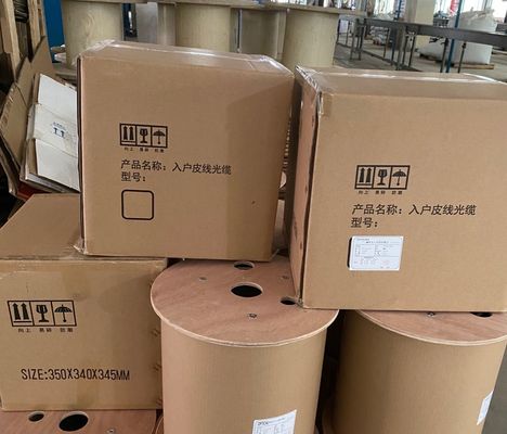 1.0mm Stahldraht G657A G652D 1 2 4 Kern-Transceiverkabel