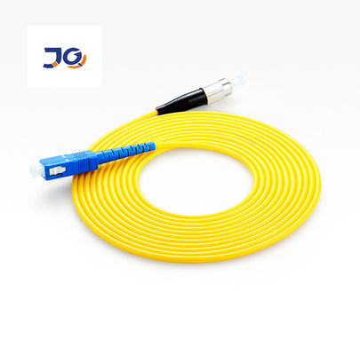 SC APC zu SC UPC Glasfaser-Patchkabel 3mm LSZH Singlemode-Glasfaserkabel 1m 2m 3m FTTH Jumper