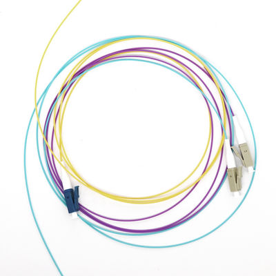 12 Kern FTTH Glasfaser Pigtails SC/LC/ST-UPC/APC Einzelmodus Farbig für Rechenzentren