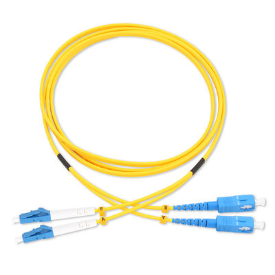 Faser-Optikverbindungskabel des SC-/UPCmonomode--Simplexbetrieb-3.0mm