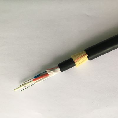 Metallischer einzelner Lichtwellenleiter FCC nicht Jacken-ADSS 12 Hilos ADSS