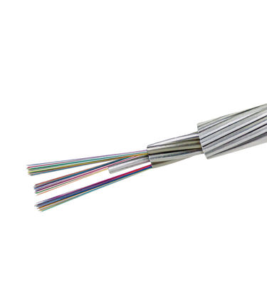 OPGW Glasfaser-Erdkabel 24 48 Adern für Stromübertragungssysteme