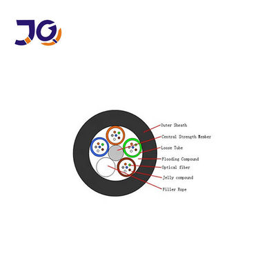 Lichtwellenleiter des Monomode--12 des Kern-GYFTY im Freien