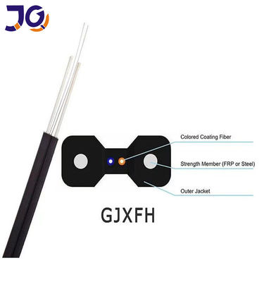 G657A1 A2 1 entkernen Innen-FTTH-Faser-Optiktransceiverkabel GJXH GJXFH