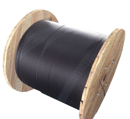 Kundengebundener schwarzer Lichtwellenleiter G652D FRP ADSS