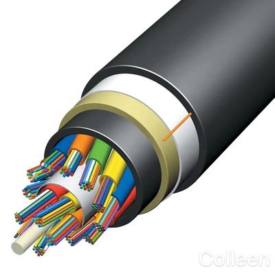Monomode- alle dielektrische selbsttragende Spanne 100m 24 LWL - Kabel des Kern-ADSS