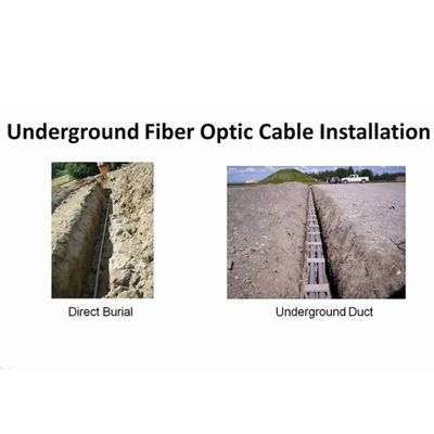 Gepanzertes Rohr 24 des LWL - Kabel-GYTS 48 96 144 288 Kern-Lichtwellenleiter