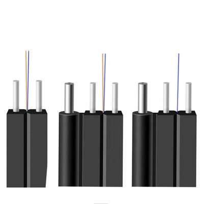 Das 4 Kern-Monomode- G657A FTTH lassen LWL - Kabel GJYXCH fallen