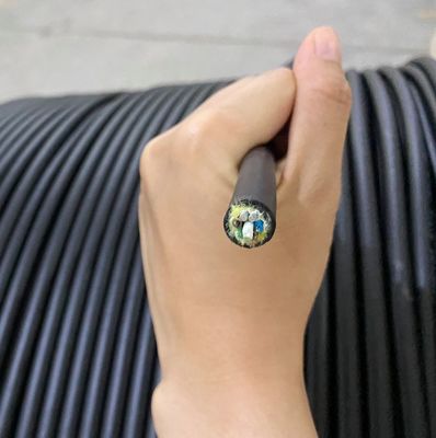 Obenliegender doppelter Lichtwellenleiter der Jacken-ADSS mit AN Jacke