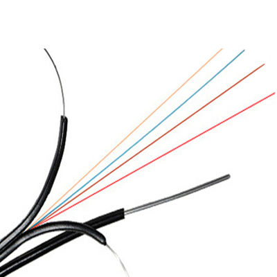 FTTH-Glasfaserkabel für den Außenbereich, 2,0 x 5,0 mm, Singlemode, flaches Drop-Kabel für die Montage an Masten und Wänden