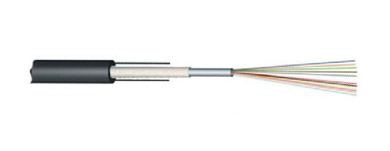 Ftth-Faser-von der LuftLichtleiterkabel Monomode- GYXTW obenliegendes im Freien