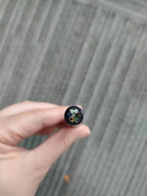 48 Lichtwellenleiter-schwarze Farbe des Kern-Monomode--Rohr-GYFTY