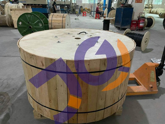 Nicht metallische einzelne Spanne G652D der Jacken-ADSS des Lichtwellenleiter-6/12/24/48/96 des Kern-100/200m