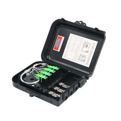 ABS-PC Faser-Optikverteilerkasten-Anschluss Plc-Teiler-Kasten IP65 Hafen FDB 8