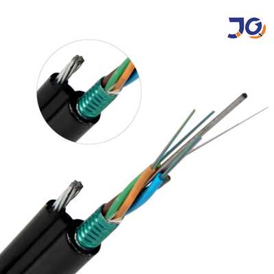 Gepanzertes 6 Kern-Einmodenfaser-optisches Kabel des Abb. 8-Faser-Lichtleiterkabel-GYXTC8S