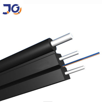 Soems G652D FTTH Schwarz-Jacke des Faser-Optiktransceiverkabel-GJXH GJXCH