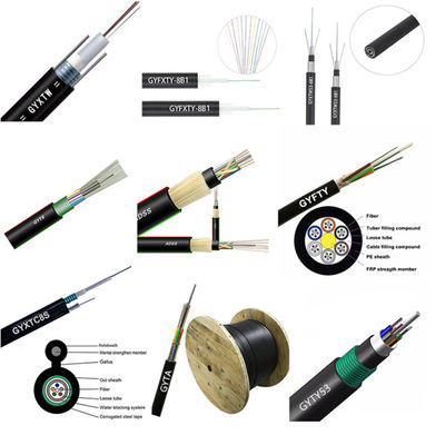 Im Freien optische Jacke PET Faser GYXTC8Y