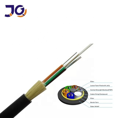 Obenliegendes optisches Kabel 24 Monomodo ADSS Fibra 48 96 Hilos